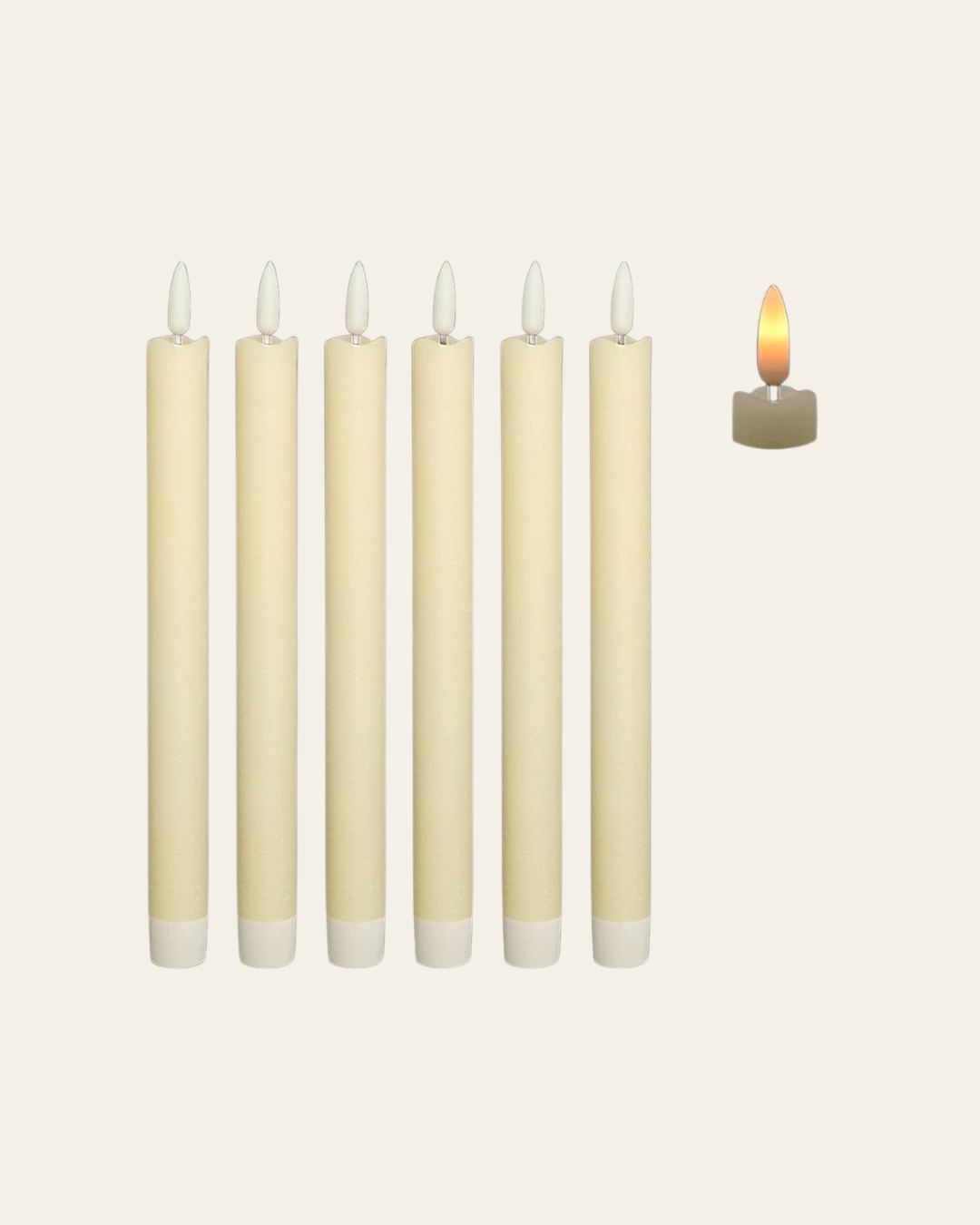 LED Taper Candle