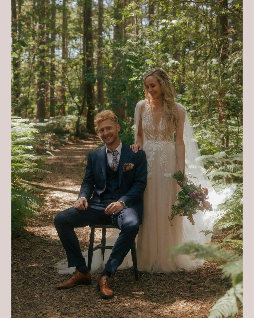 Portraits of Sarah &amp; Tom from one of my favourite weddings of the year at @campkatur

Photographer | @momentsbysarahjean 
Venue | @campkatur 
HMU | @loismorrowhairandmua 
Florals | @wildbeeflowerfarm