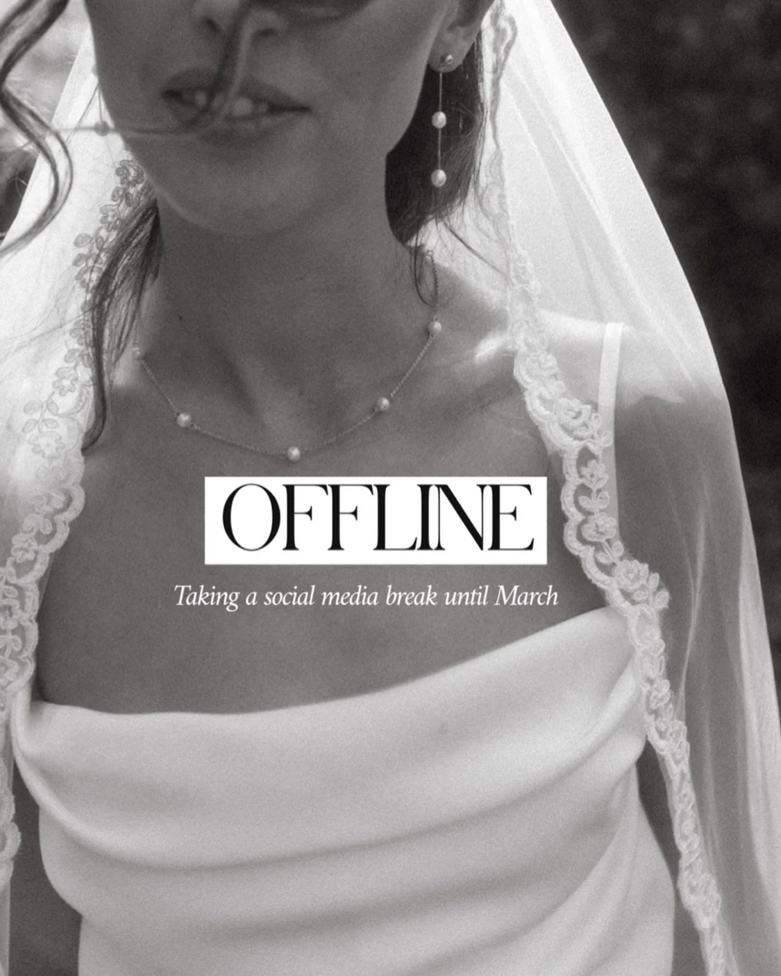 Taking my annual socials break until March 6th for a creativity/soul refresh.

I&rsquo;ll still be on emails until February 16th, so for any enquiries please go through my contact form in my bio. I&rsquo;ll then be out of office completely as we&rsqu