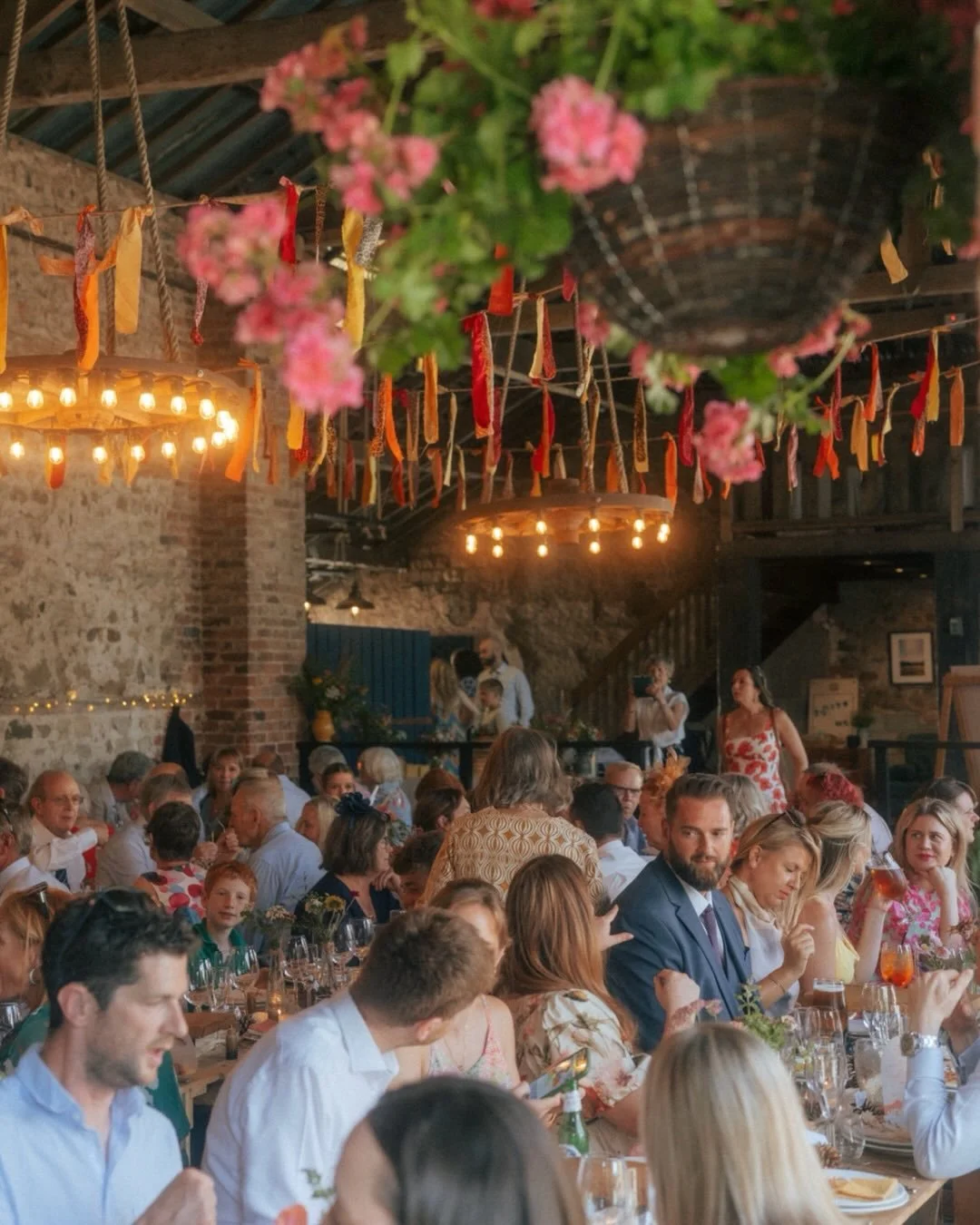 I regularly think about Sarah and Tom&rsquo;s wedding - the hottest day of the year full of summer haze, shoes kicked off and jackets swung over shoulders, forgotten about beer bottles sweating in the midday sun.

Their wedding breakfast was beautifu