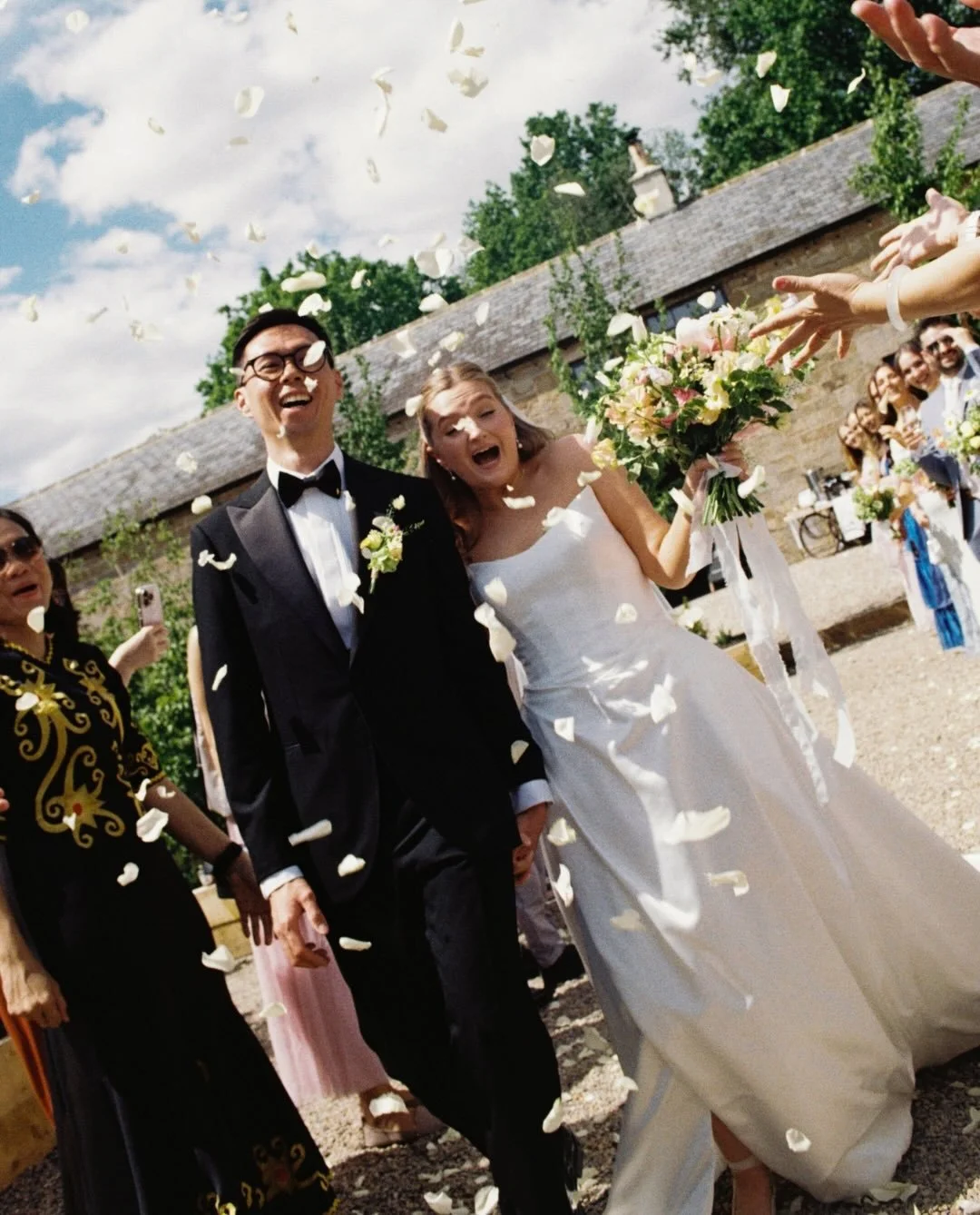 20 slides will never be enough to share the love I have for Becky &amp; Chao&rsquo;s effervescent wedding day at @brinkburnnorthumberland filled with so much joy and colour, but I&rsquo;ve given it a good go. In no particular order, here are some of 