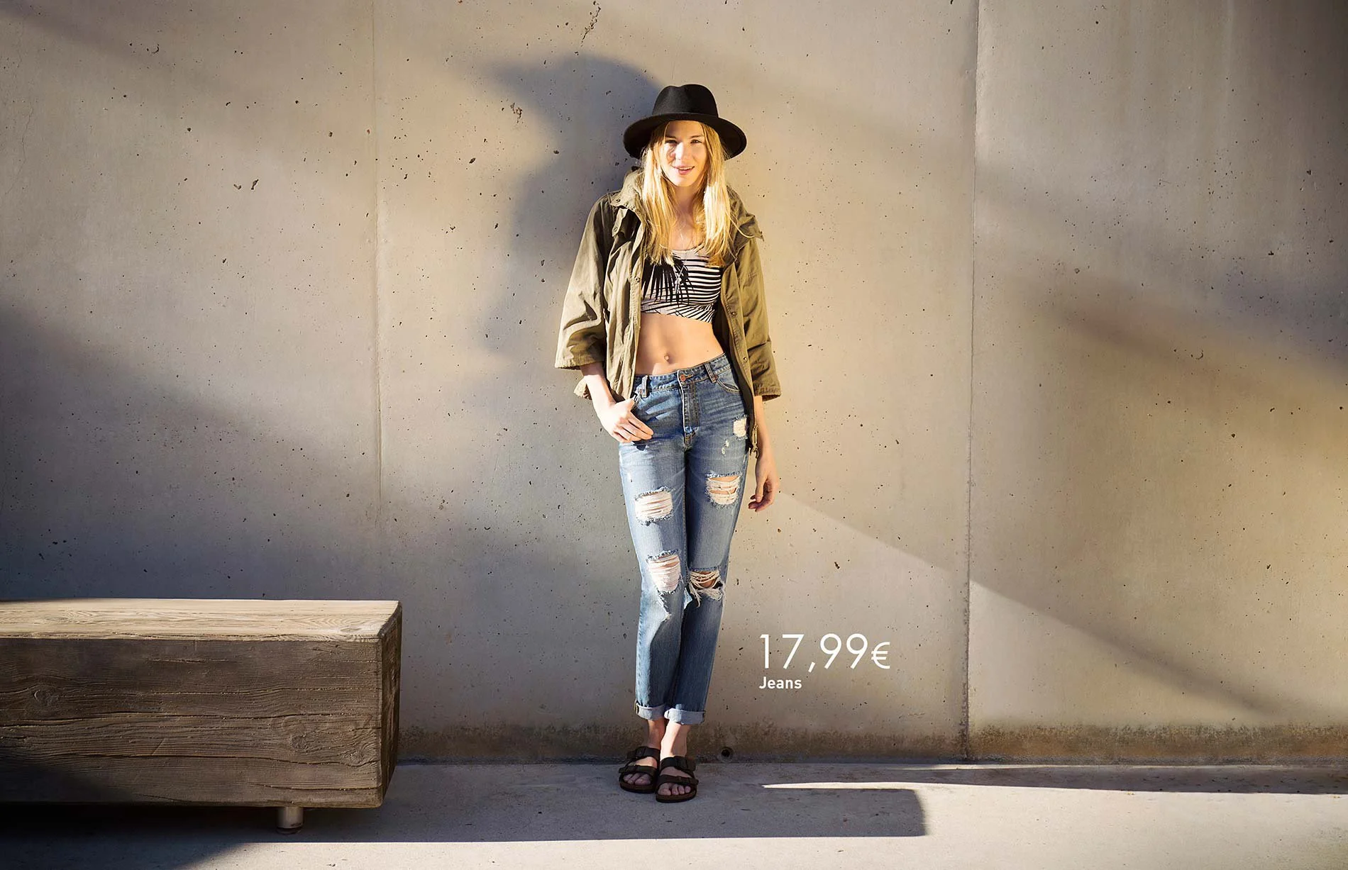 Shana Denim · Destroyed mum jeans. BGD