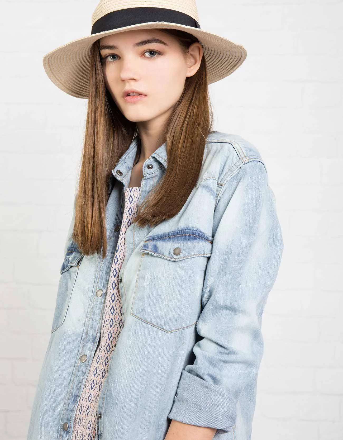 Shana Denim · Sobrecamisa bolsillos. BGD