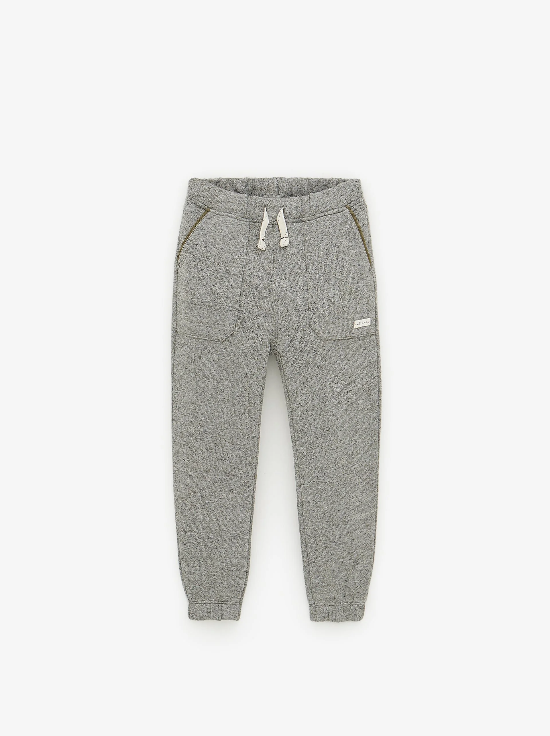 Zara Boys · Jogger calidad rústica detalles bolsillo.
