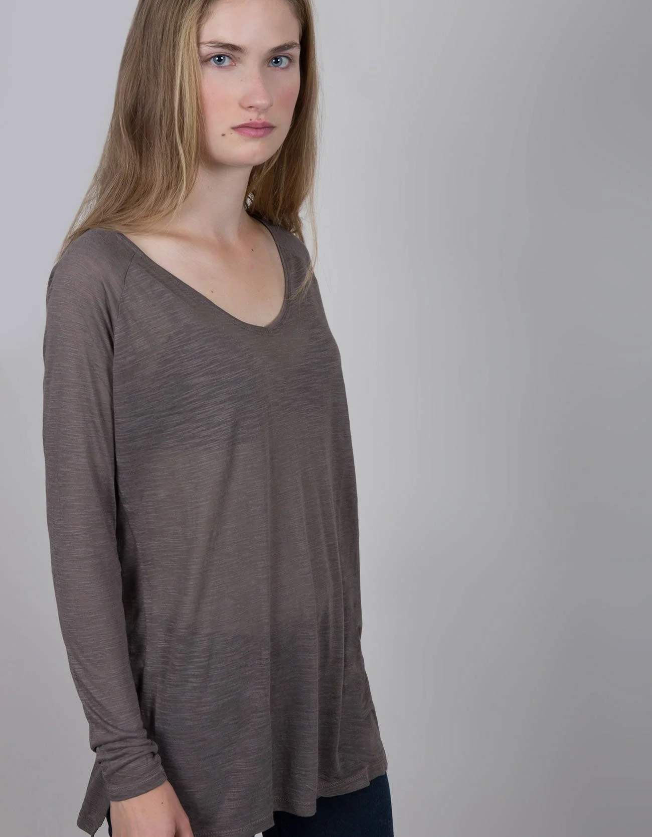 Shana Basic · Camiseta slub manga murciélago. BGD.
