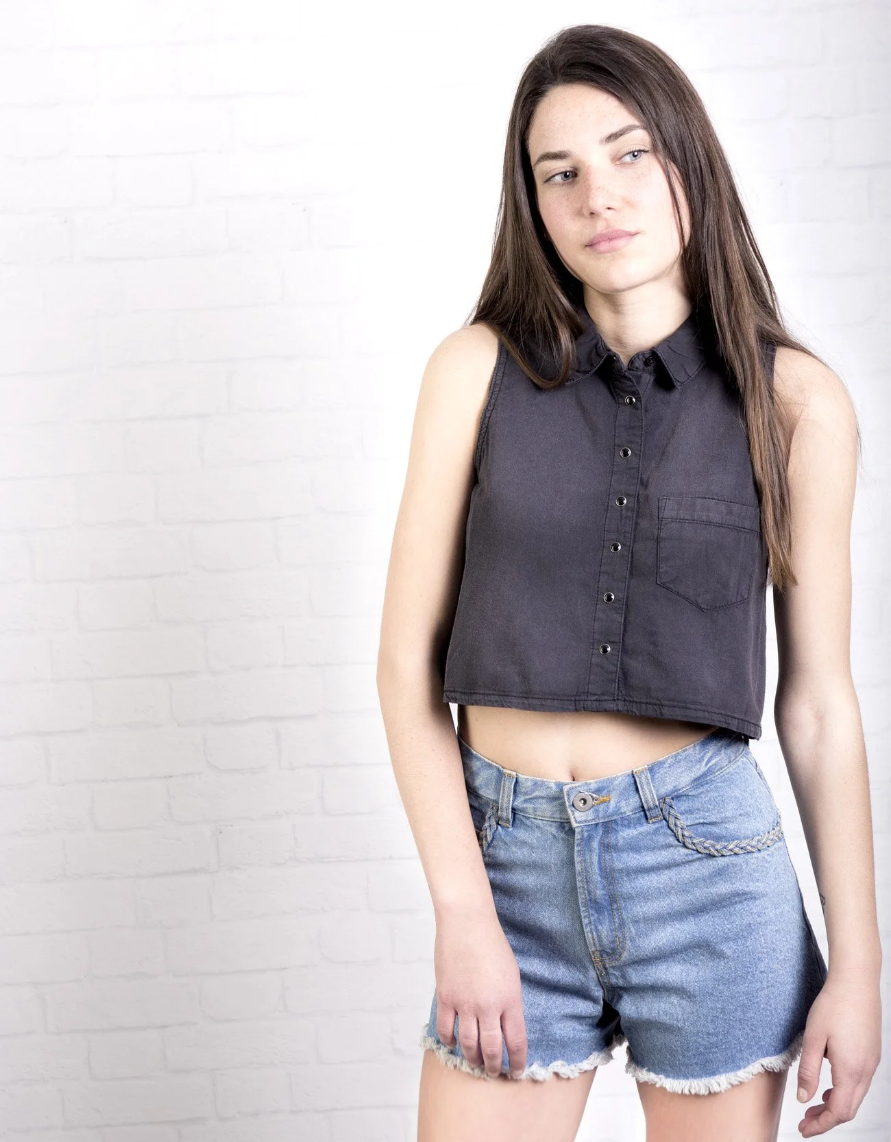 Shana Denim · Camisa tencel garment dye. BGD
