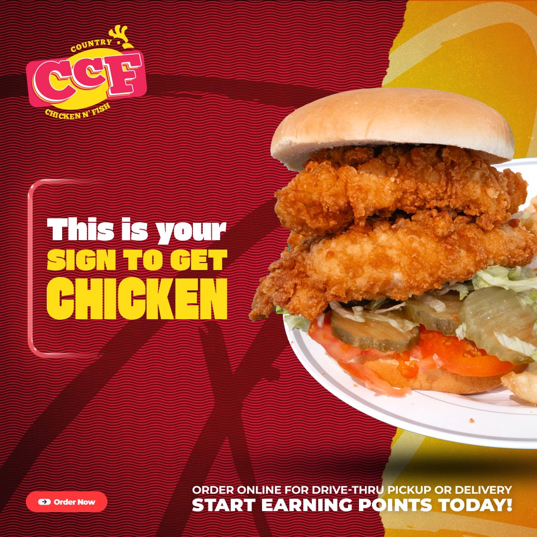 In case you needed one, here is your sign to eat chicken. 😋