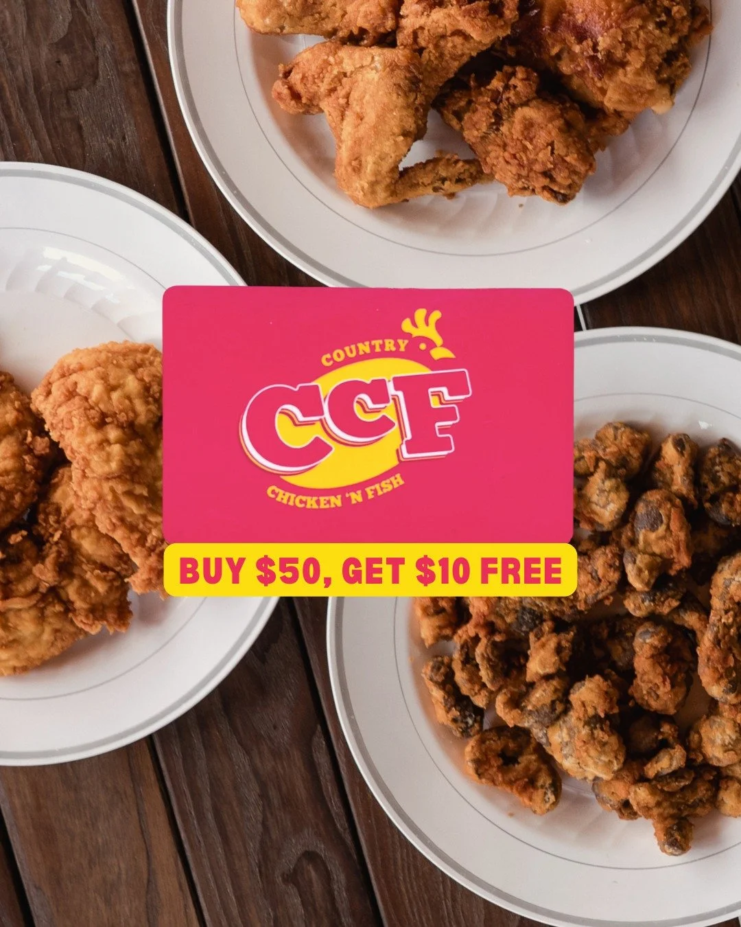 Thanksgiving is right around the corner!🦃 Give thanks to someone you appreciate with a CCF gift card!