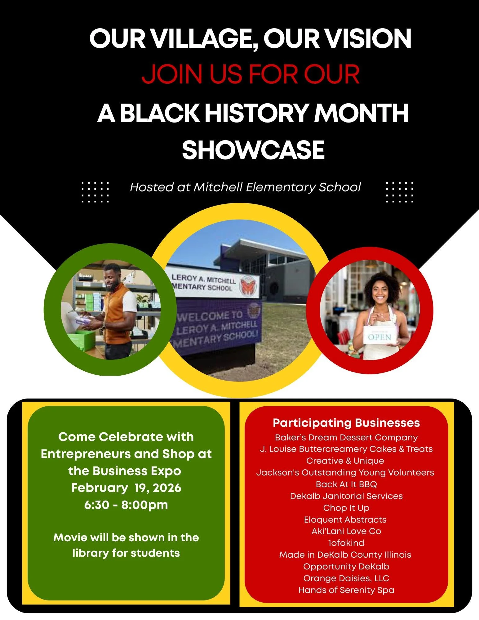 Mitchell’s Elementary Black Business Expo