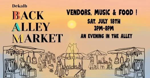 Dekalb's Summer Back Alley Market 2026