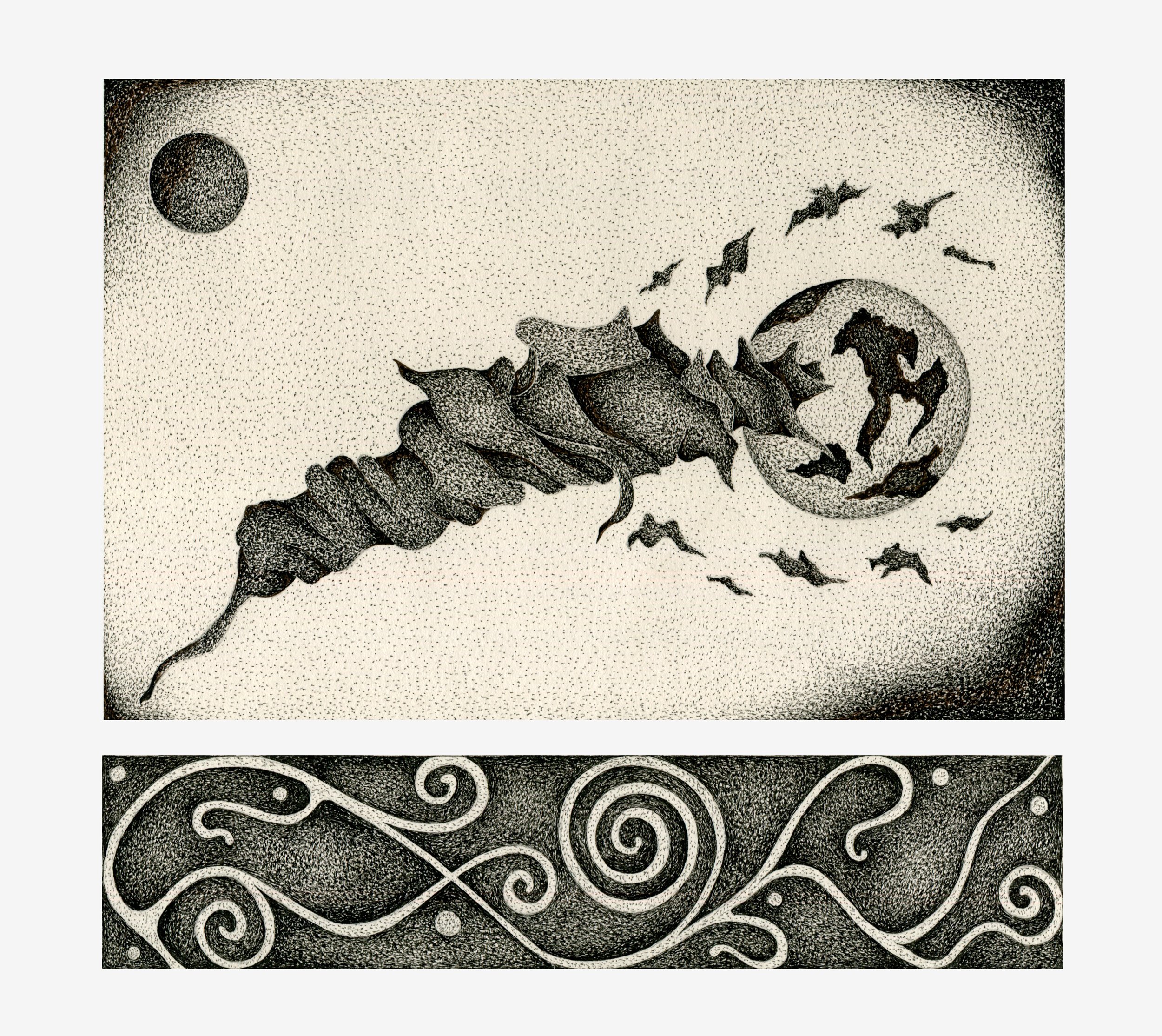 Ode to Redon #2: The Leaf in Winter - On Letting Go and Discounting Our Future Selves