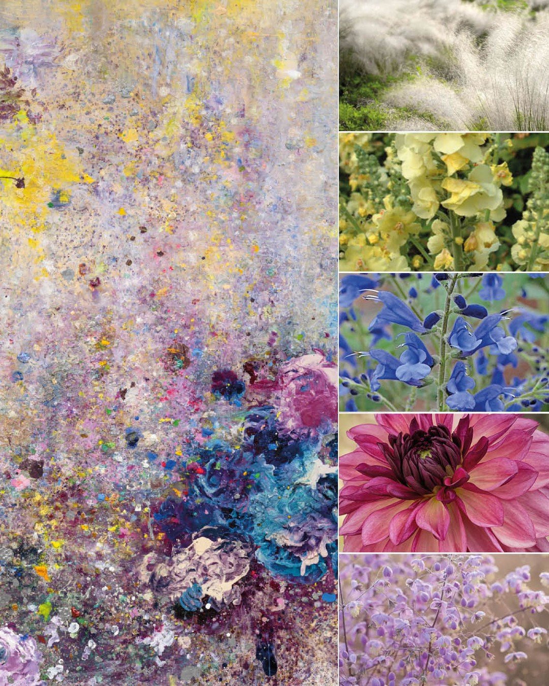 People are usually surprised to hear we get our inspiration for our gardens and landscapes from contemporary artists, among many other sources. ⁠
⁠
Here is our inspiration from visiting Frieze Art Fair at the weekend-so much of the art got our creati