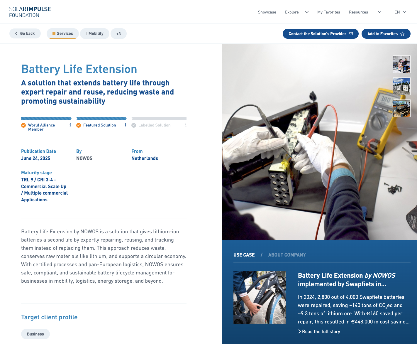 Swapfiets x NOWOS Case Study wins award
