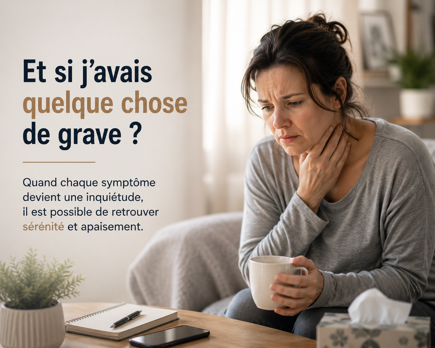 Et si j'avais quelque chose de grave ? 