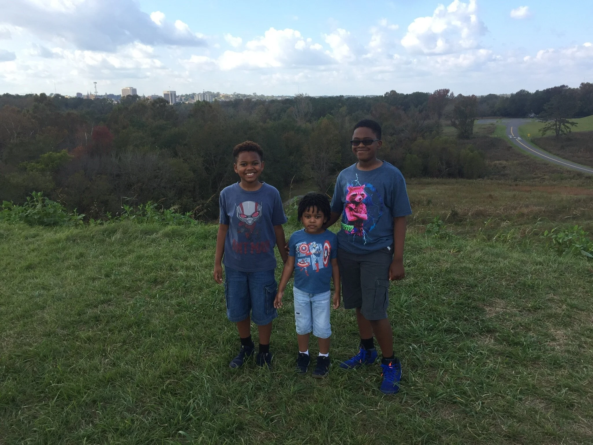Ocmulgee National Monument Macon, GA top of City.JPG