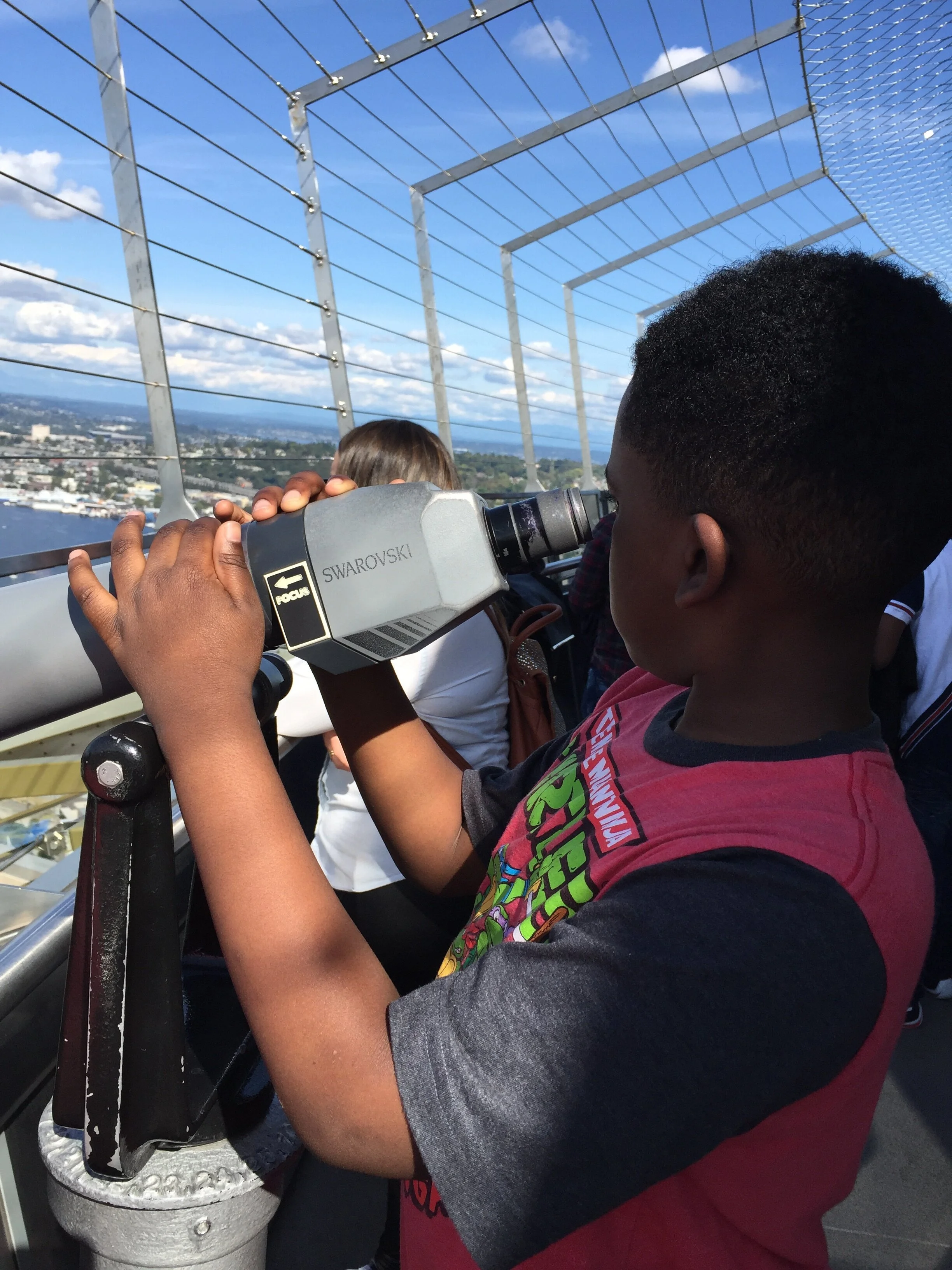 Space Needle Swarovski Telescope Seattle Washington.JPG
