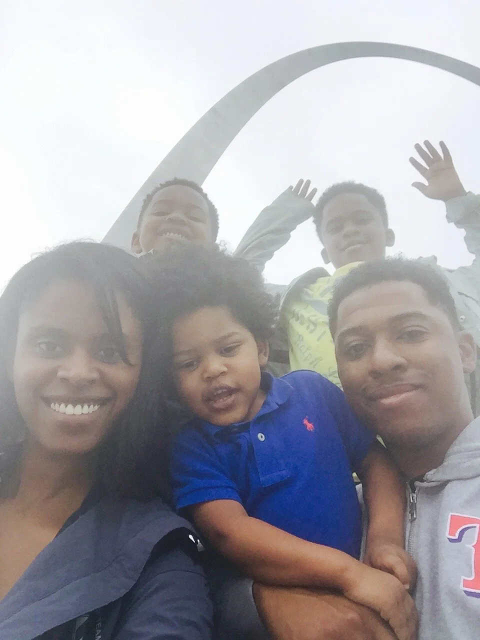 Gateway Arch St.Louis MO Trilogy In Motion .JPG