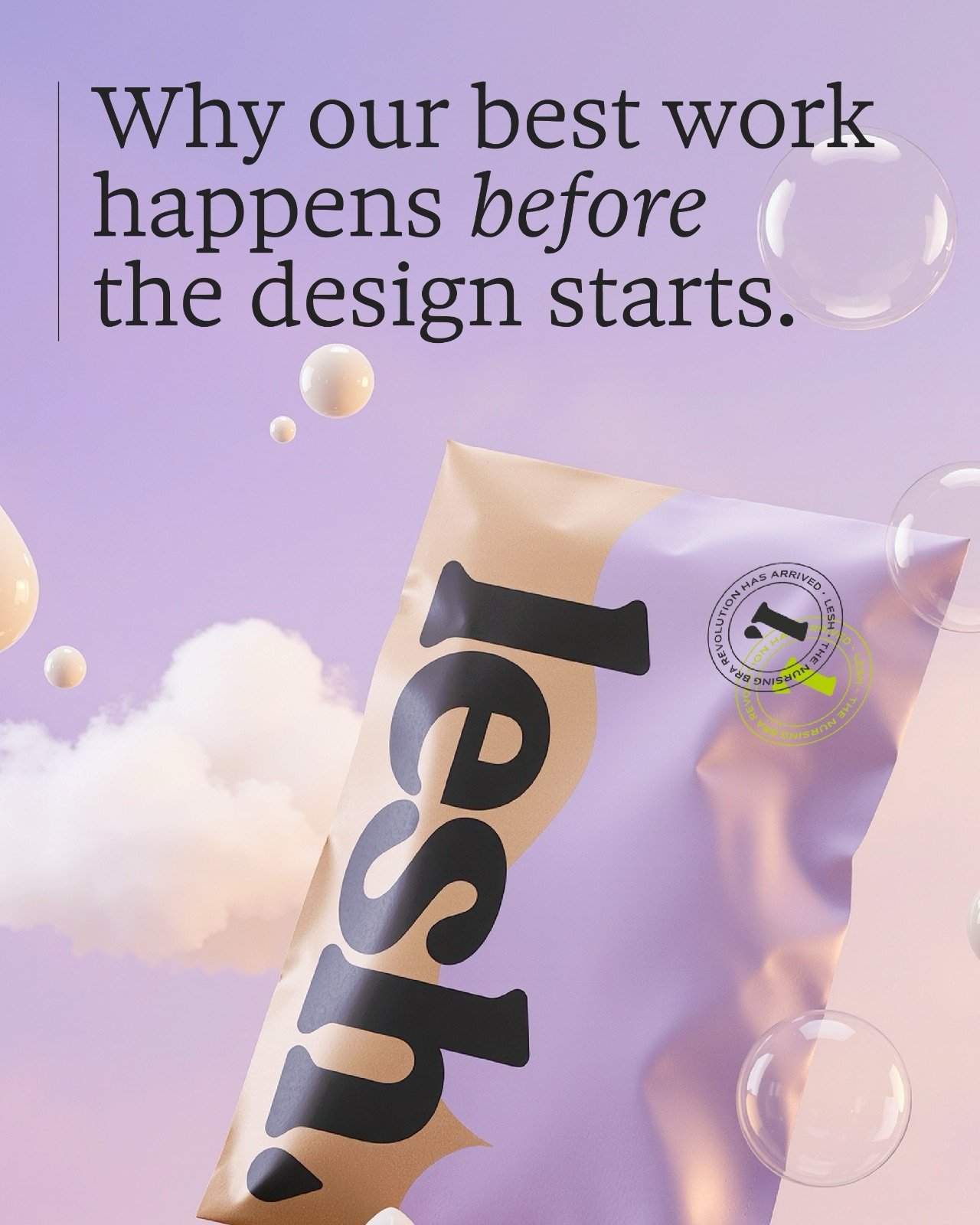 The part of the process most people never see 👀

Before we open a single design file, we go deep on strategy. Who the founder is, who the customer really is, what&rsquo;s already on the shelf and the kind of energy the brand needs to carry.

It&rsqu
