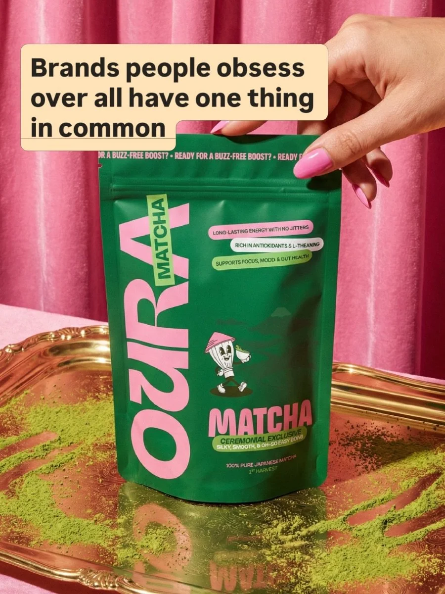 Two brands can sell the exact same thing. One gets a scroll, the other gets a cult following. The difference is almost never the product. 

It&rsquo;s personality. The way it looks, sounds and feels all coming from the same place, so the whole thing 