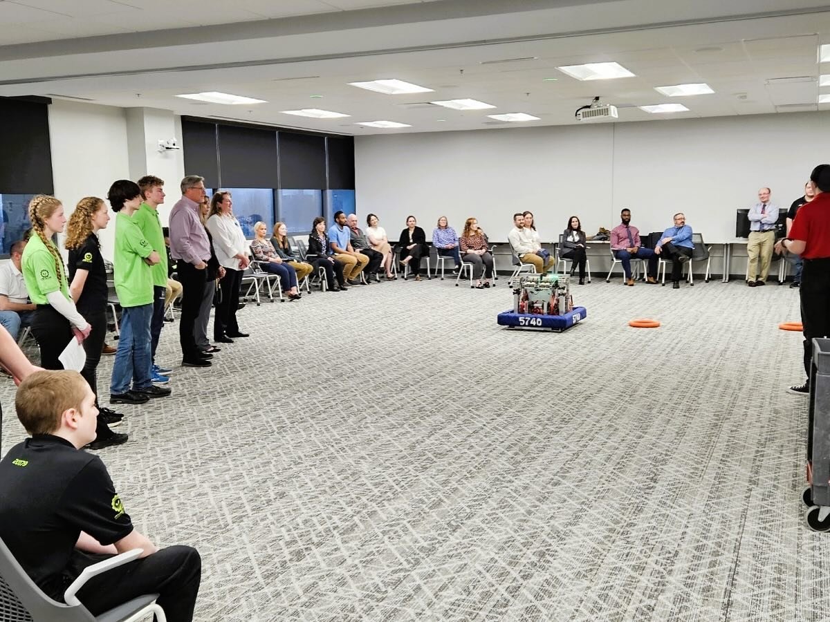 Relive the excitement of our Robotics Night held at South College on April 11th!🤖 We had the pleasure of welcoming the Mars and North Catholic robotics clubs, who dazzled us with their cutting edge-programs!

#southernbutlercounty #lovebutlercounty 