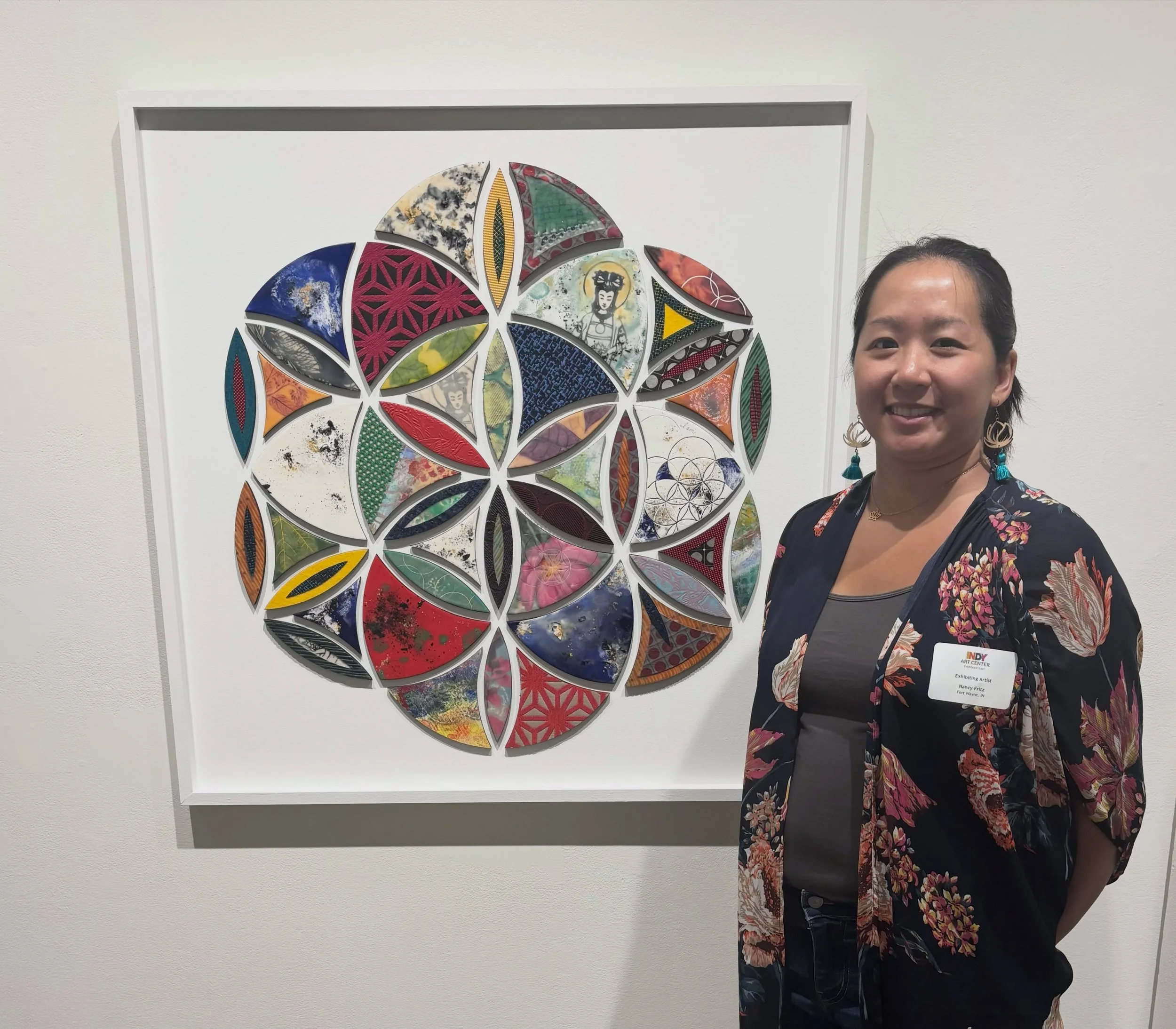 What a wonderful art-filled few days. 💛

A heartfelt thank you to everyone who came out Thursday evening for the Art from the Heartland exhibition @indyartcenter. It was such a joy to share my work, connect with so many people, and spend time taking