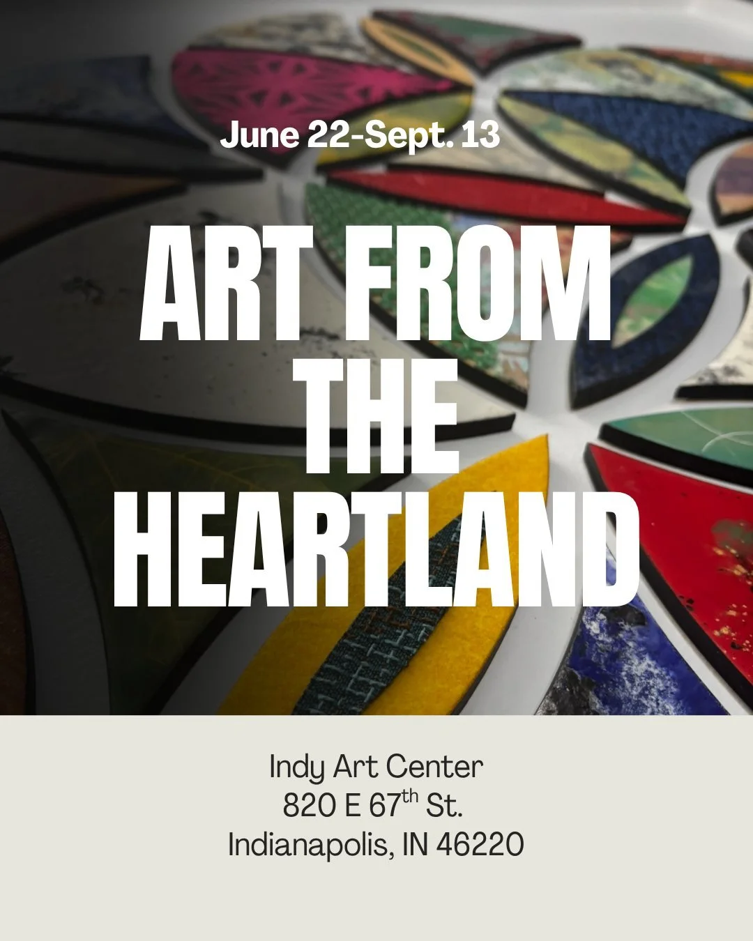 A reminder &mdash; Weave of Life &mdash; Seed of Life 2 is still on view at the Indianapolis Art Center as part of Art From the Heartland through September 13th.

This particular arrangement of panels is intentionally temporary. When the exhibition c