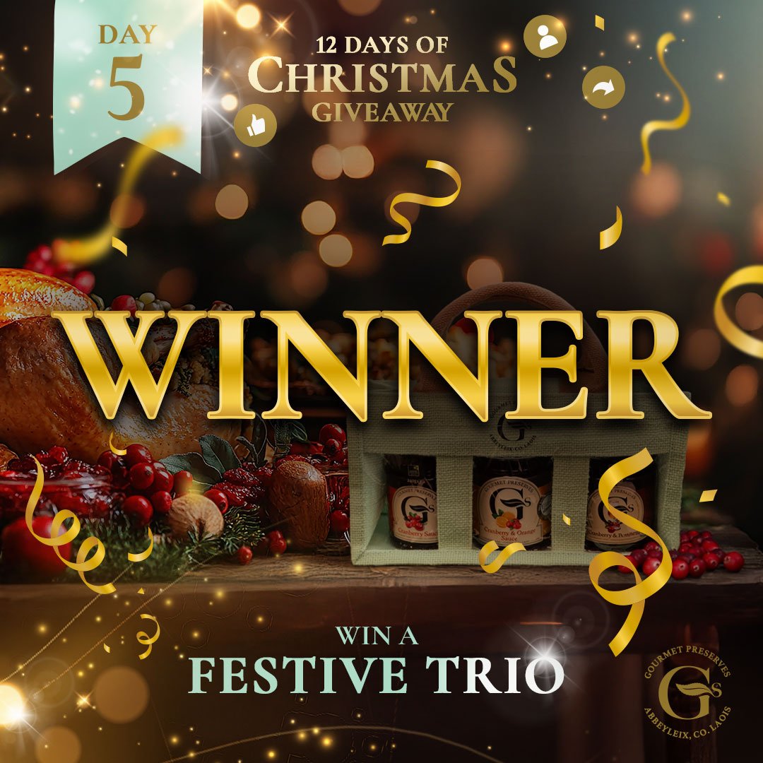 Congratulations, Gillian Hendy! Day 5 winner🏆 

But the festive fun isn&rsquo;t over. There are still plenty of prizes to be won in our 12 Days of Christmas giveaway. 🎄🎁

Who will be our next Winner?

Day 6 Prize announced later today!