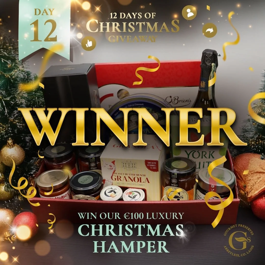 A huge thank you to everyone who joined our 12 Days of Christmas. We hope your holidays are filled with warmth, joy, and the delicious flavours of G&rsquo;s Gourmet Jams. 🎄🍯

Congratulations, Linda Jacob Buckley!

You've won the Day 12 prize of our