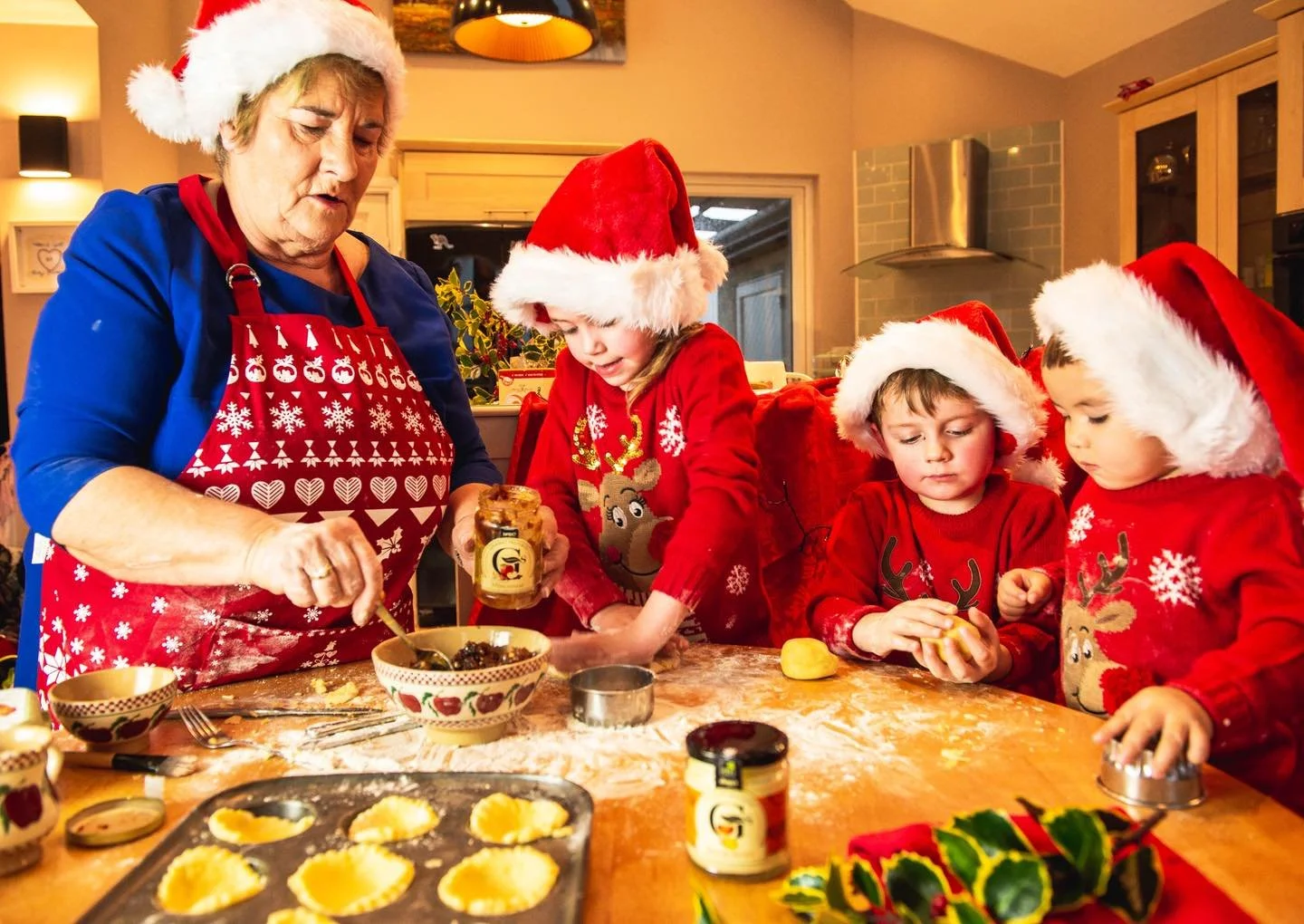 Christmas moments like these are what it&rsquo;s all about, gathering in the kitchen, sharing recipes and passing traditions from one generation to the next.

As Helen bakes with her grandchildren, we&rsquo;re reminded that the best Christmas memorie