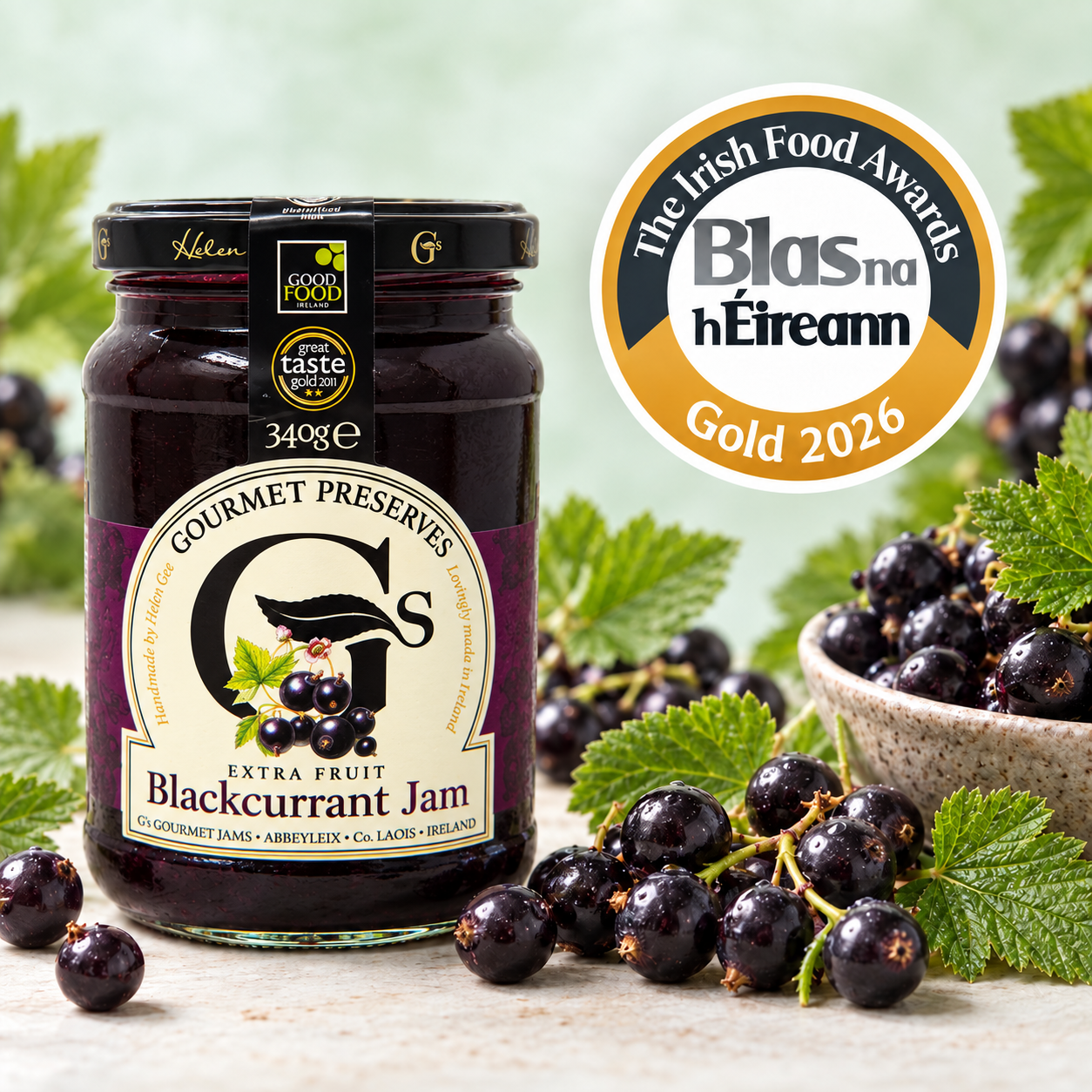 Blackcurrant Jam - Bold, Rich & Full of Goodness