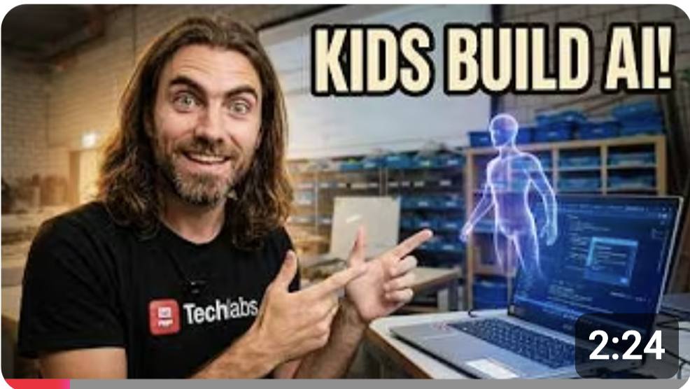 Innovation in Action: Inside TechLabs' New AI Adventures Curriculum