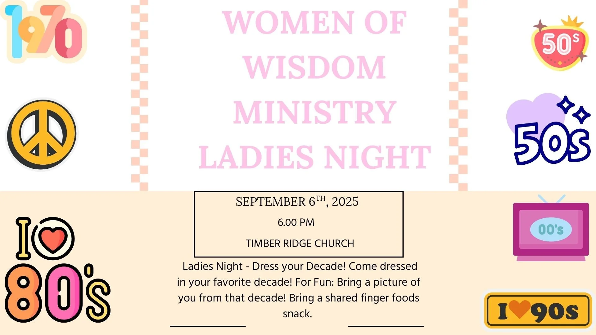 Ladies Night - Dress Your Decade