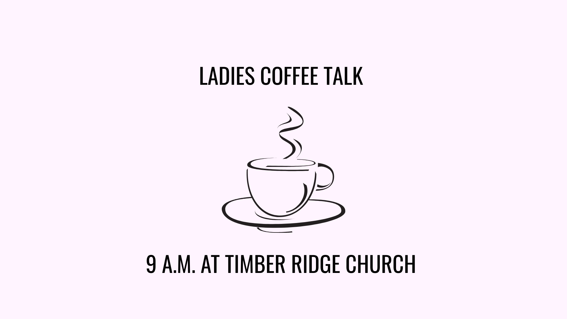 Ladies Coffee Talk