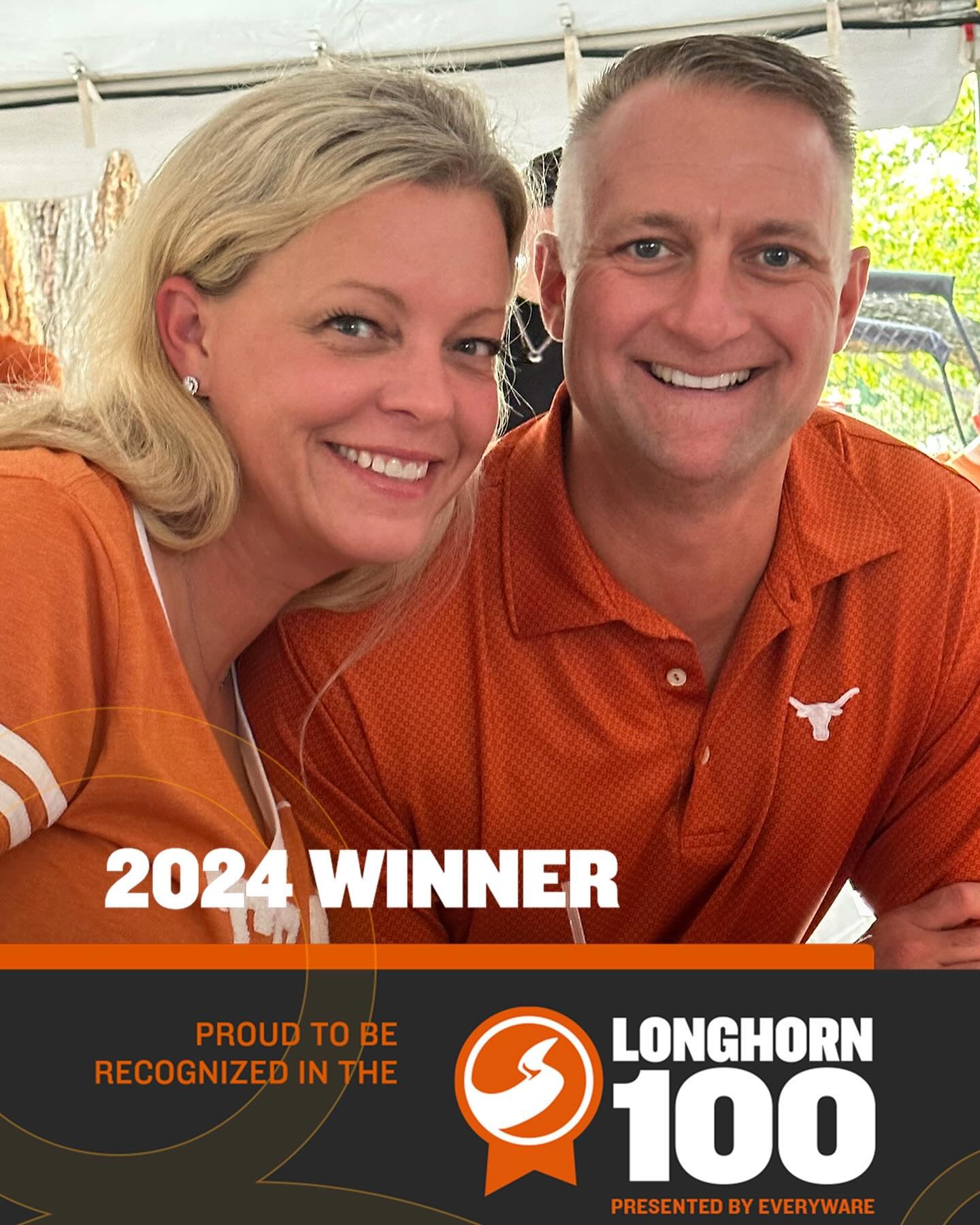 We are honored to receive the Longhorn 100 award for the second consecutive year! Longhorn 100 celebrates the success of the 100 fastest growing Longhorn led businesses in the world. #hookem #longhorn100 @texasexes
