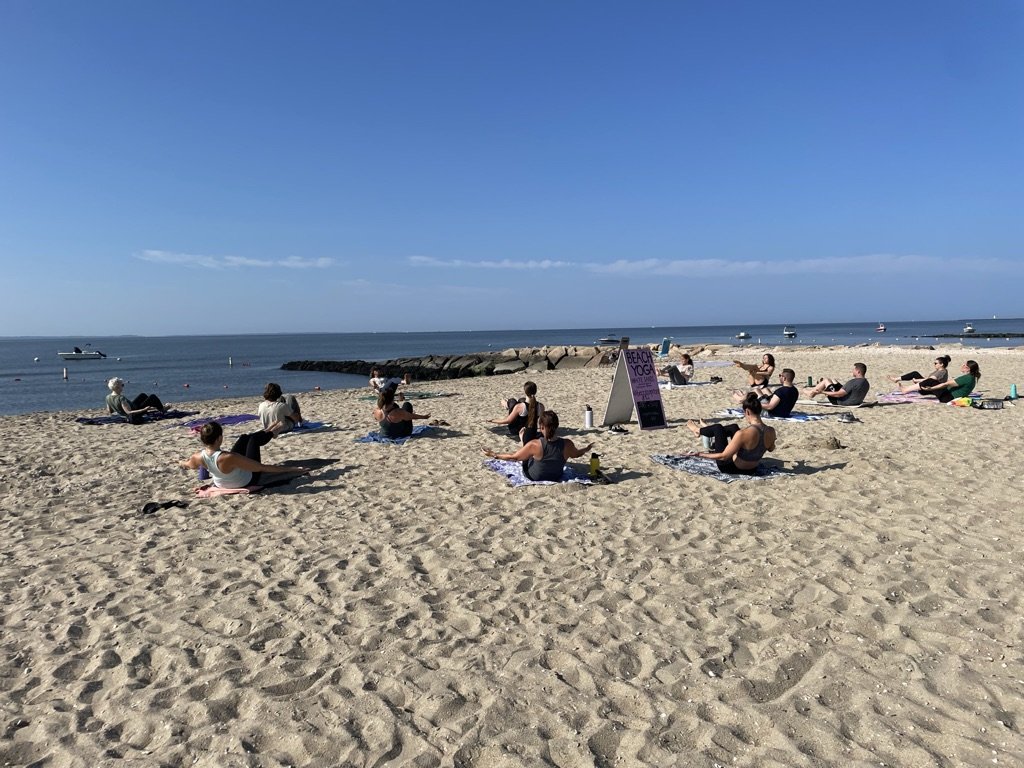 Beach Yoga