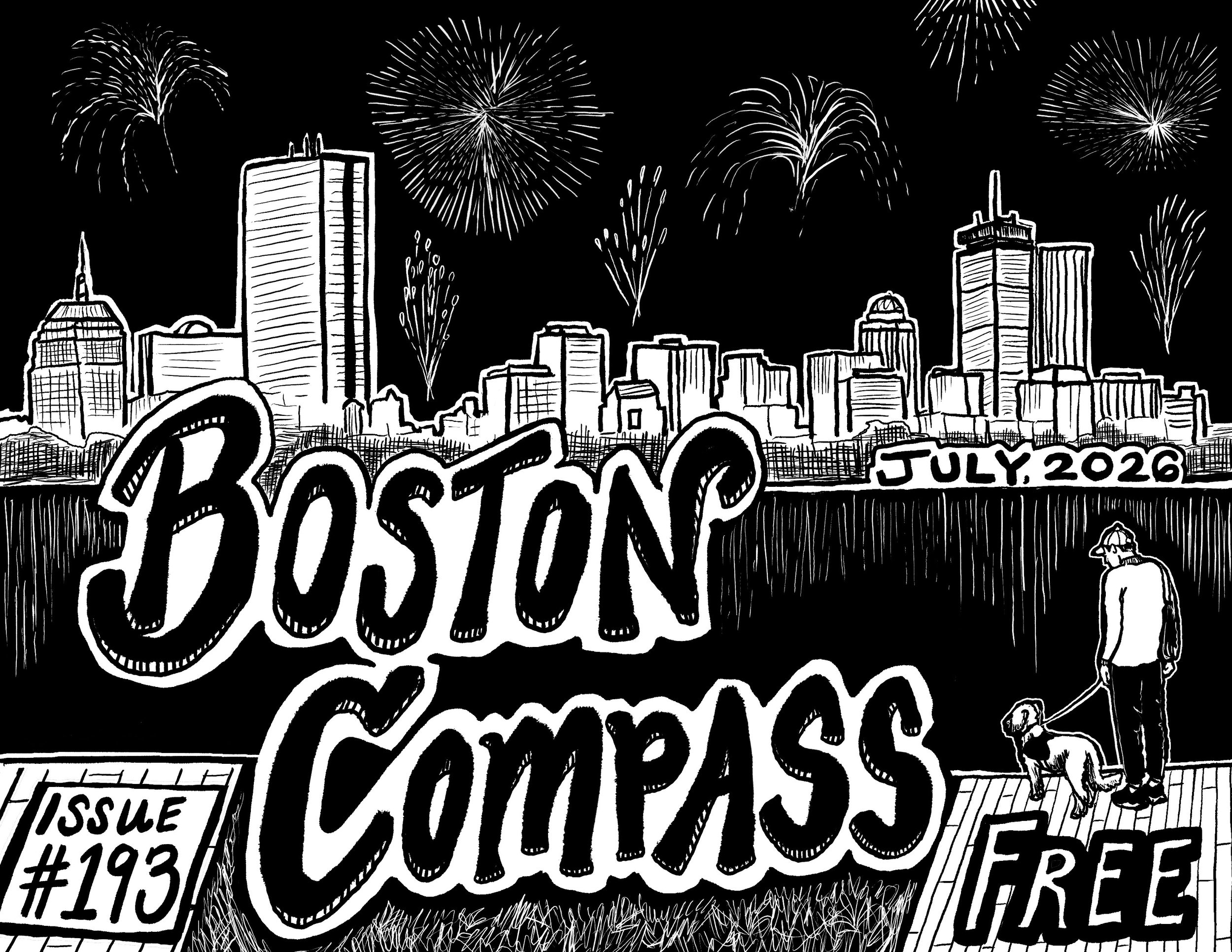 Cover of Boston Compass Magazine, July 2026