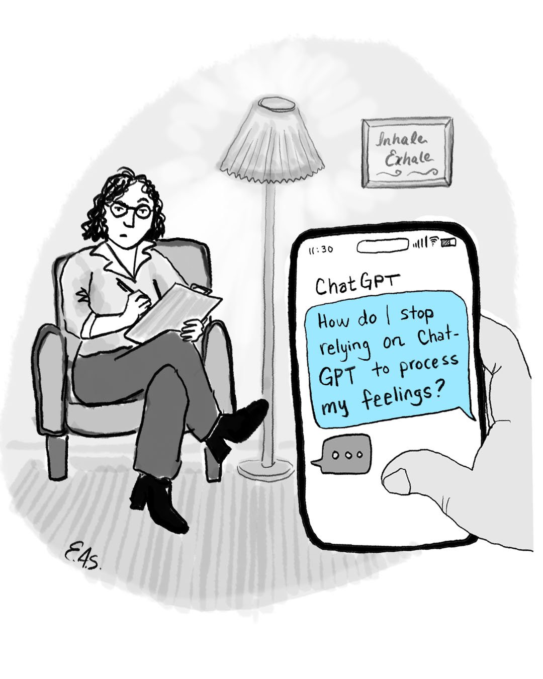 AI Therapy, Antigravity Magazine 