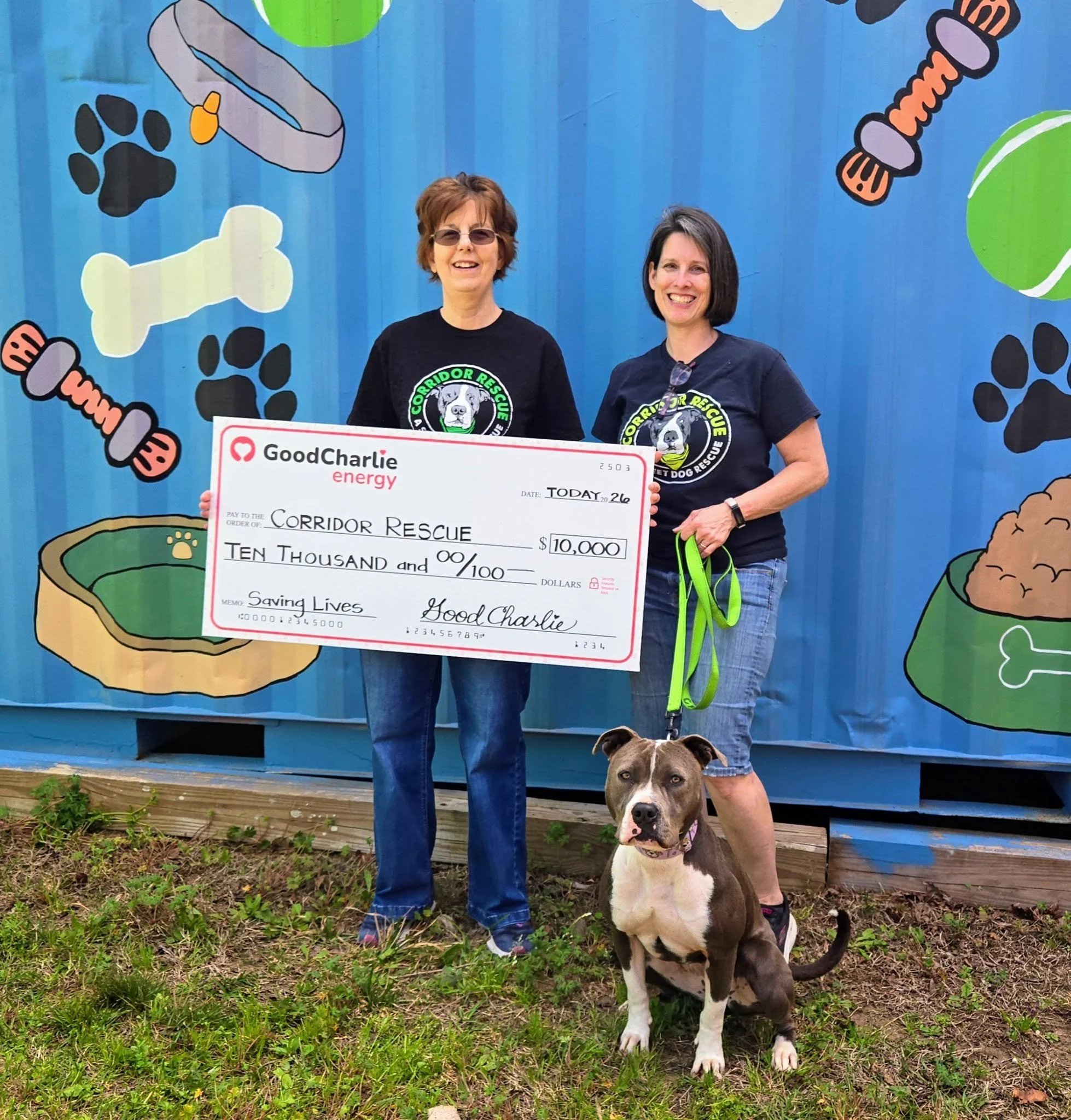 Corridor Rescue has some exciting news! 🐾⚡

We&rsquo;re proud to announce our new partnership with GoodCharlie Energy &mdash; the first electricity provider built for pet lovers.

Even more exciting? They&rsquo;ve already stepped up in a big way wit