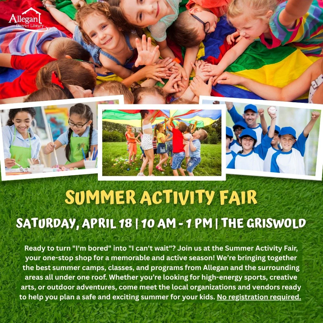 Allegan District Library Summer Activity Fair