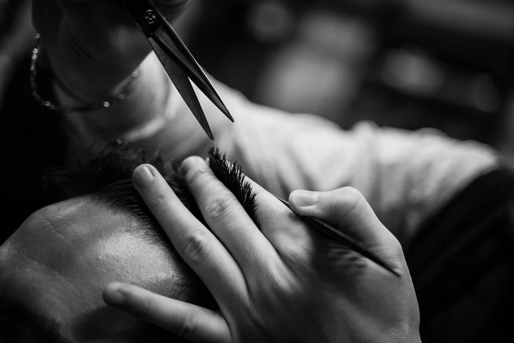 Buzz cut at Handlebar Salon