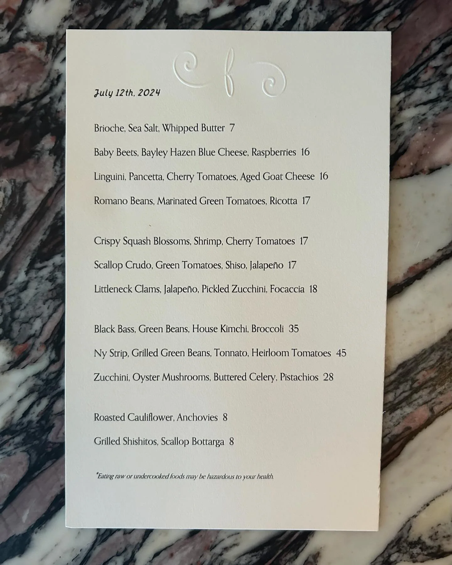 July 12th - high summer edition