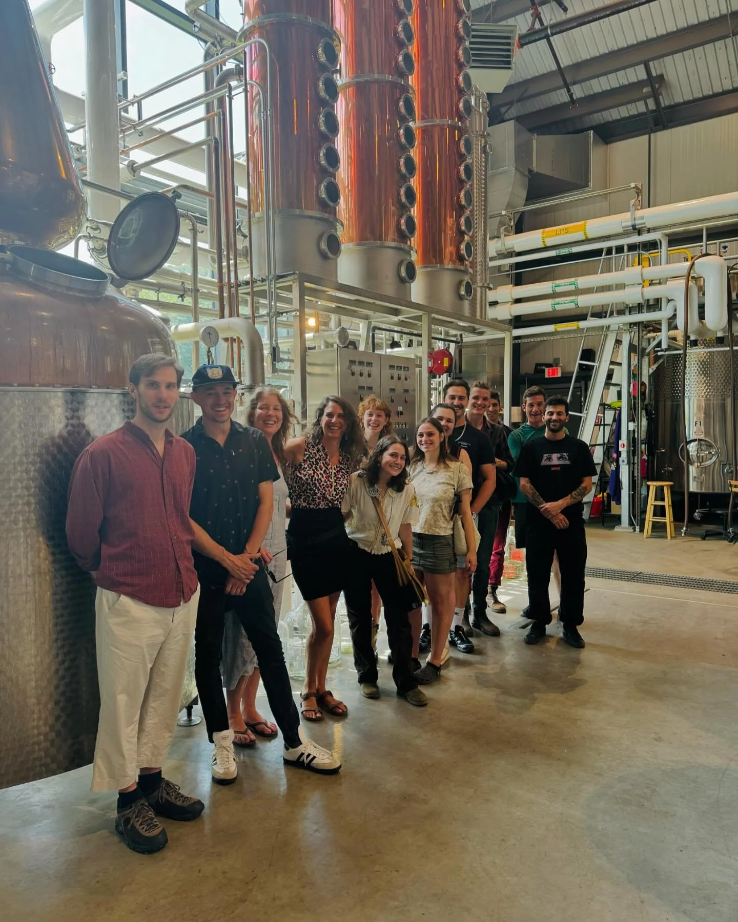 Frankie&rsquo;s first field trip ! 

To be able to understand where something comes from and how much work it takes to grow into excellence is an incredible lesson and gift of knowledge. 

A huge thank you to @caledoniaspirits, @distill_vermont and @