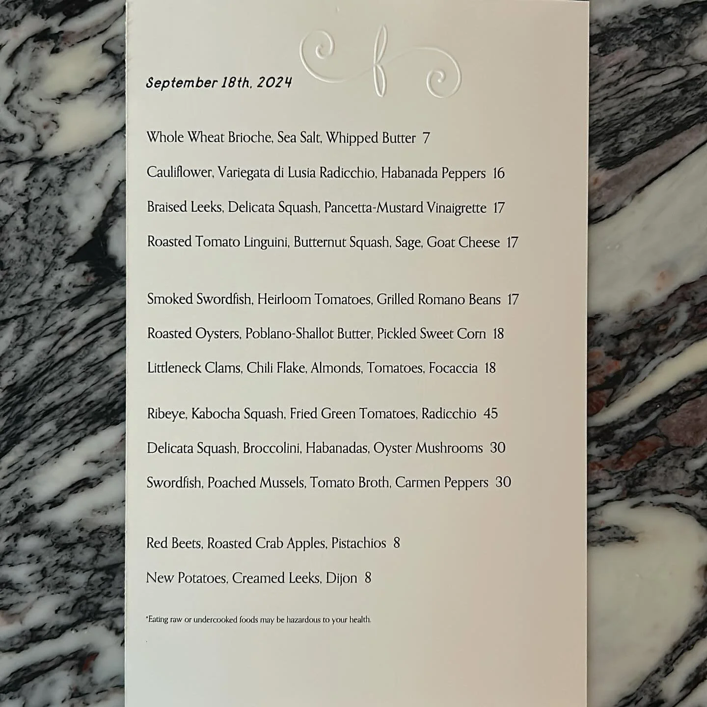 💞 Late summer menu. 💞 Changes daily. 💞 
Posted daily on our stories. 💞