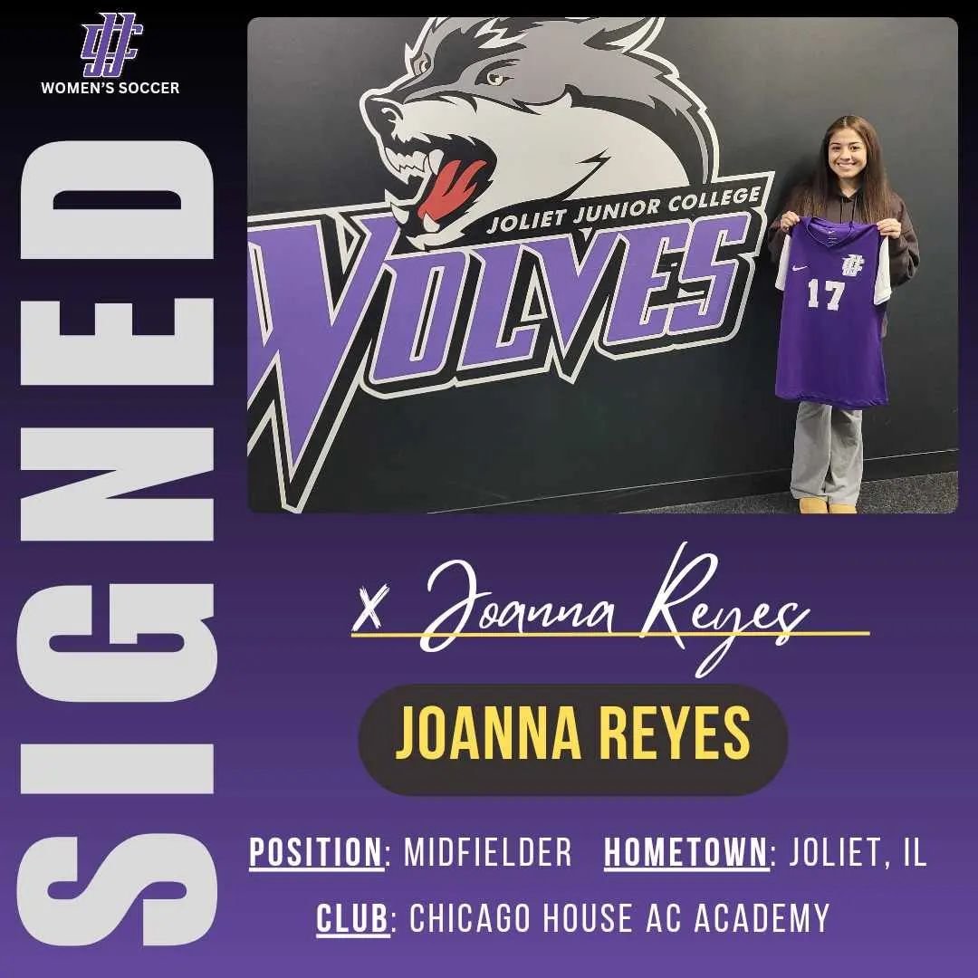 Congratulations Johanna Reyes on Commiting to JJC and continuing your education as well as your athletic journey. We are so proud of you! Johanna is the 1st player in our Academy program to be committed to a college program.

#upthehouse