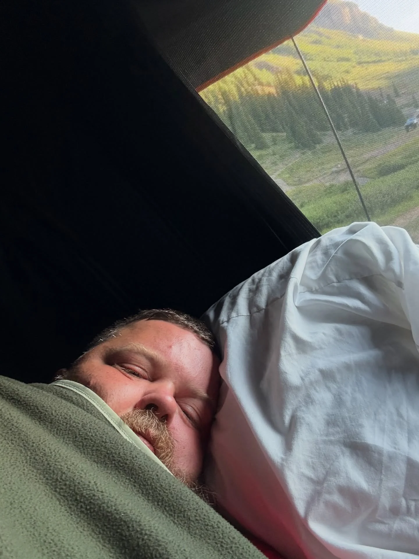 It&rsquo;s hard to get out of bed in these mountains. But @mamooscampkitchen helps.