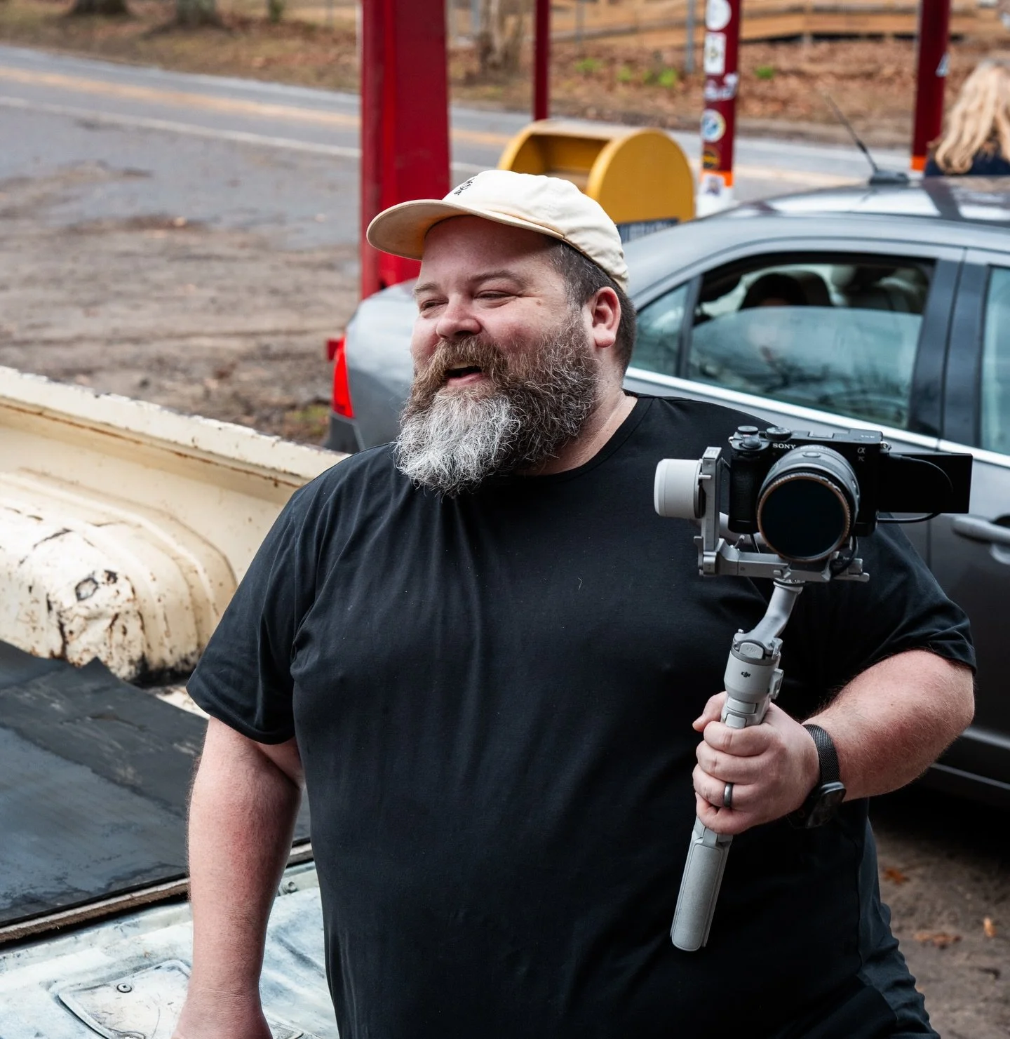 This dude has no business being this happy. 😂 Seriously love being in nature, telling cool stories, and making memories with family and friends. Glad @jgmille caught this moment where my face matches what I&rsquo;m feeling.