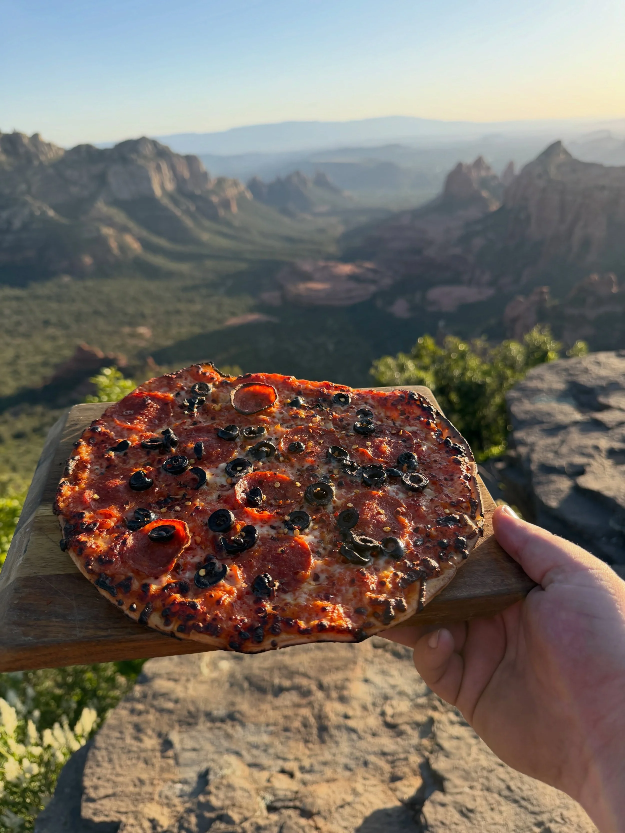 Cauliflower crust pizza never looked more epic.