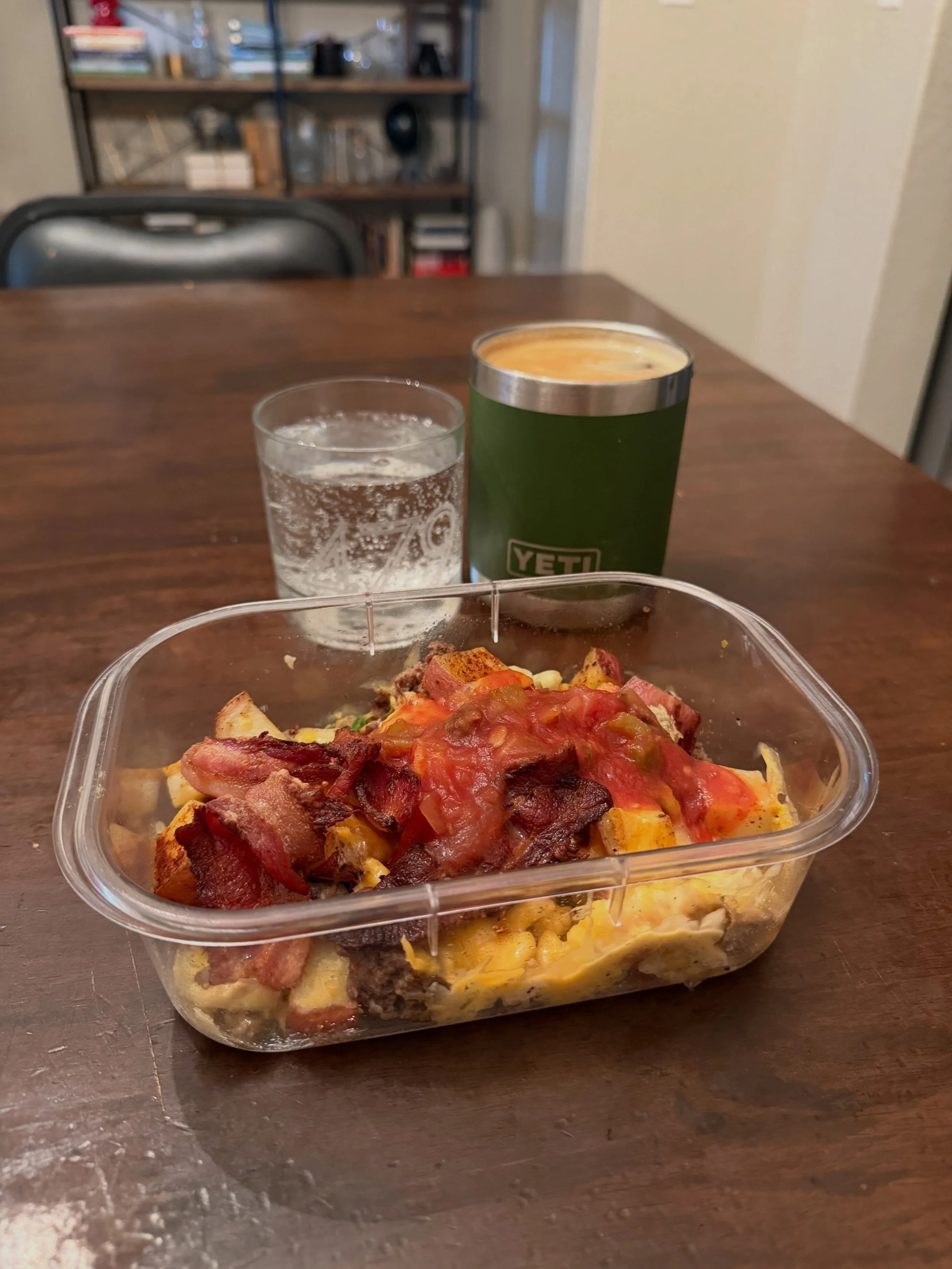 May update: dropped another 20lbs in May eating like this. Potatoes, veggies, eggs and BACON (if the diet excludes bacon I&rsquo;m out). Haven&rsquo;t had a sip of booze, milk or regular soda in two months. Trying not to drink any calories. Haven&rsq