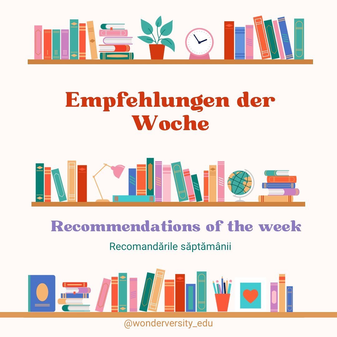 📚 Recomandările săptăm&acirc;nii 📚
🇩🇪 Detalii despre fiecare carte găsești la repere.

Care recomandare ți-a plăcut cel mai mult? 💌

#cărți #buchtipp #deutschlernen #wonderversity