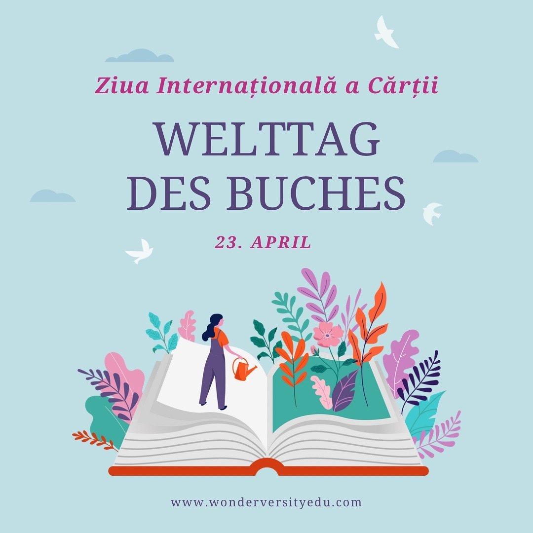 📚 Astăzi vă oferim cadou cărți &icirc;n limba germană, &icirc;n format digital! 

💭 Lasă un comentariu cu ce fel de carte dorești (poveste, de gramatică, de vocabular, dicționar) și pentru cine este (copil sau adult), și ți-o trimitem pe mail. 📨

